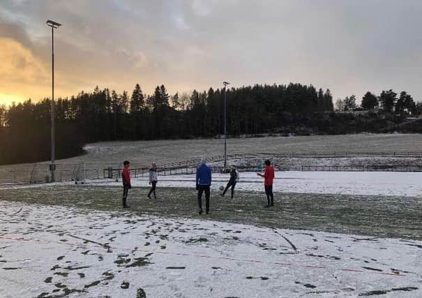 Football training in Norway