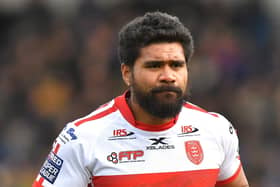 File photo dated 09-02-2019 of Hull KR's Mose Masoe PA Photo. Issue date: Monday January 13, 2020. Hull KR prop Mose Masoe has undergone spinal surgery, the Super League club have announced. See PA story RUGBYL Hull KR. Photo credit should read Dave Howarth/PA Wire.