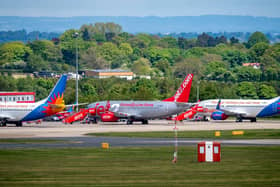 Many flights from Leeds Bradford Airport have been grounded as a result of coronavirus - but expansion plans are still moving forward.