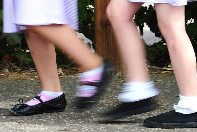 Children will be able to socially distance at school it has been claimed. (PA)