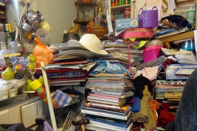 Hoarding can significantly impact a person's life. Picture: Hoarding Disorders UK