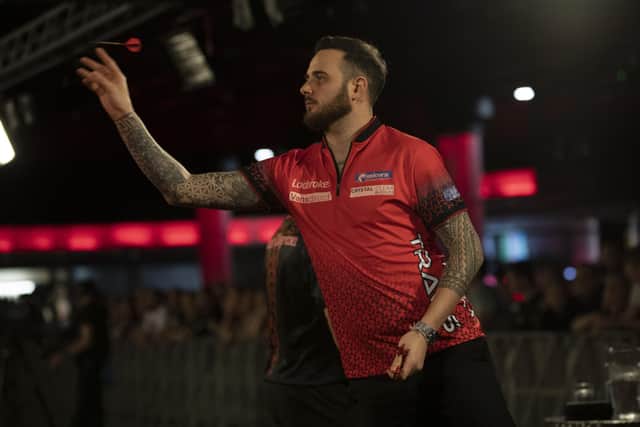 LADBROKES UK OPEN 2020
BUTLINS RESORT,
MINEHEAD,
PIC;LAWRENCE LUSTIG
ROUND 5
JONNY CLAYTON V JOE CULLEN
JOECULLEN IN ACTION