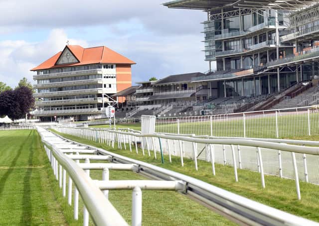 No definitive date has been set for racing's resumption at York.