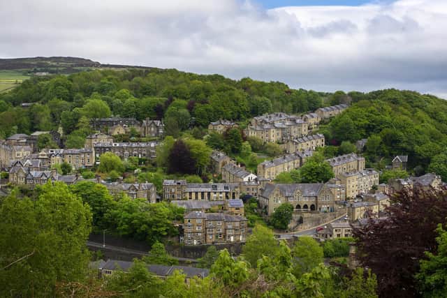The view from Lumb Bank. Picture: Tony Johnson