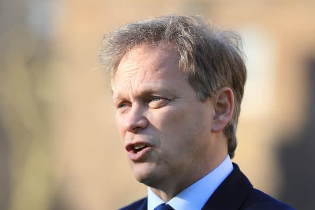 Transport Secretary grant Shapps is also the Northern Powerhouse Minister.