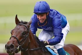 Pinatubo and William Buick were runaway winners of the National Stakes at the Curragh last September.