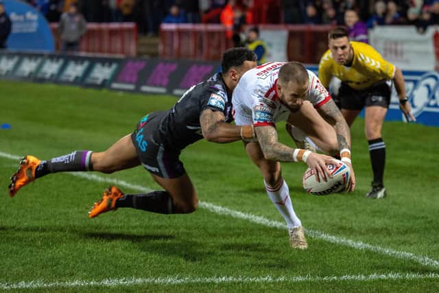Wakefield Trinity, pictured in action against Hull KR earlier this season.  Picture: Bruce Rollinson