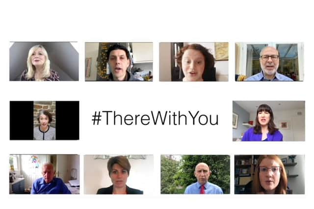 Ten MPs from across Yorkshire praise frontline heroes including local news teams  in a new #ThereWithYou video