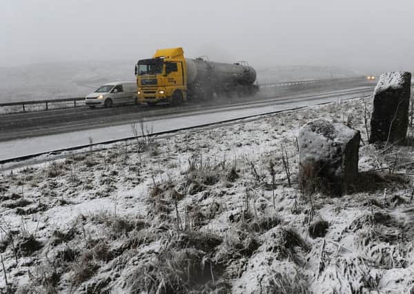 The A66 is a notorious blackspot in winter.