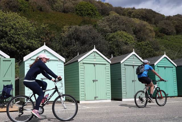 The Government want more people to take up cycling following the Covid-19 lockown. Photo: Andrew Matthews/PA Wire