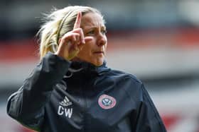 Carla Ward manager of Sheffield United Women. Picture: Harry Marshall/Sportimage