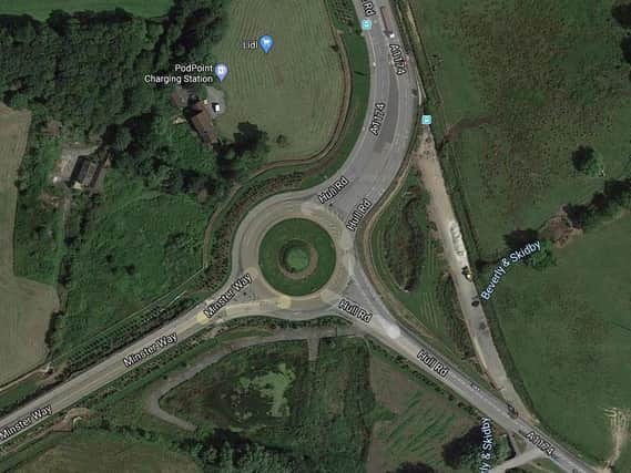 The petrol station is earmarked for the Figham Roundabout, Woodmansey