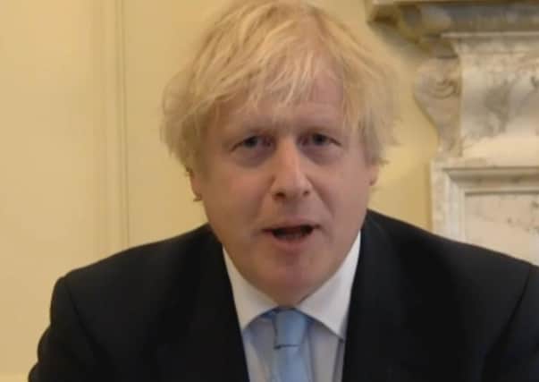 Boris Johnson during his appearance before the Liaison Committee.