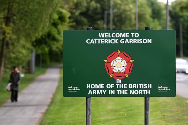Catterick Garrison in North Yorkshire. Pic: Jonathan Gawthorpe