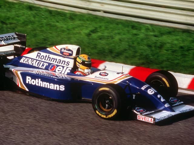 File photo dated 01-01-1994 of Brazilian Formula One grand prix driver Ayrton Senna. PA Photo. Issue date: Friday May 29, 2020. Williams has announced it is considering selling the Formula 1 team after a dip in the company’s financial results. See PA story AUTO Williams.  Photo credit should read PA/PA Wire.