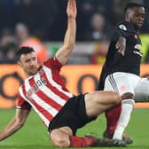 Sheffield United are due to play Manchester United when the 2019/20 Premier League season resumes. Picture: Getty Images