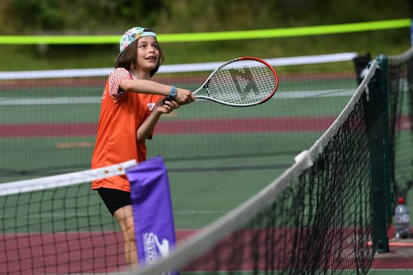 Roundhay Park's 16 tennis courts have seen an increase in bookings of around 800 per cent compared to the same period in 2019