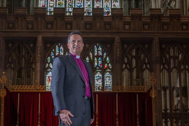 The Dean of York, the Right Revd Dr Jonathan Frost, pictured at York Minster. Picture: James Hardisty