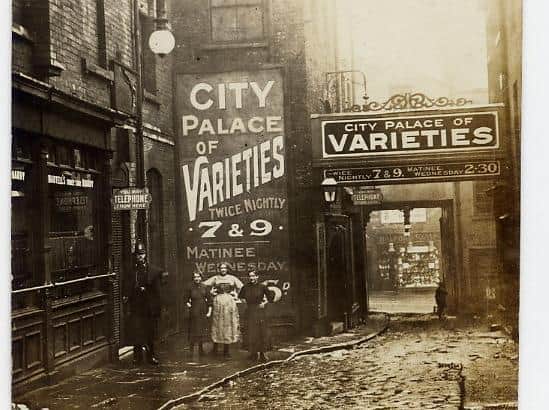 City Varieties c. 1911. Credit postcard donated by Music Hall Society