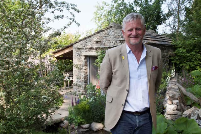Mark Gregory, who was born and brought up in East Cowick designed 2018 Welcome to Yorkshire Chelsea garden which was voted the best of the decade in a public vote.