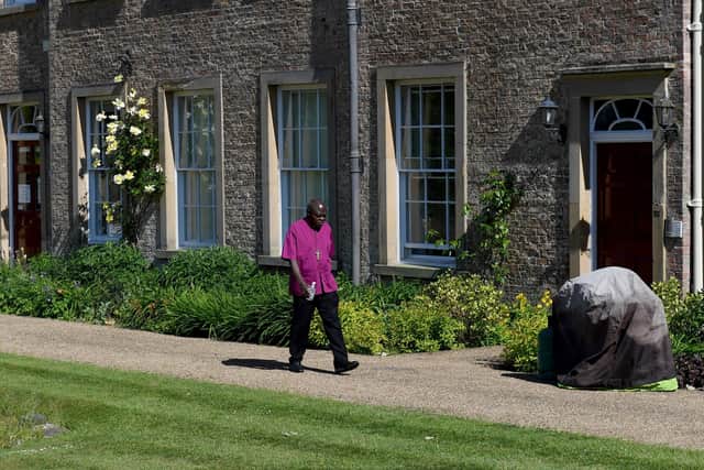 Dr John Sentamu in the grounds of Bishopthorpe Palace. Photo: John Sentamu.