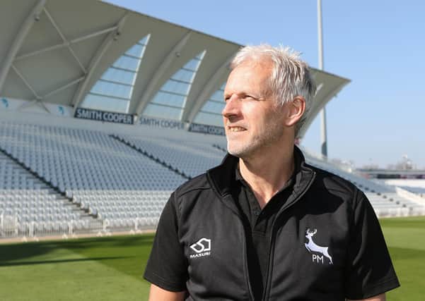 Coach Peter Moores: Back from furlough. Picture: Jason Chadwick