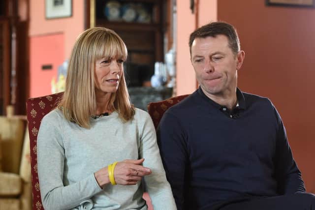 Kate and Gerry McCann in an interview in 2017