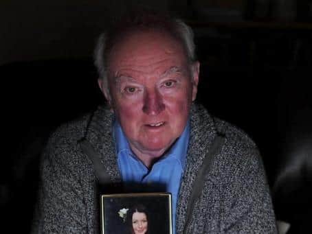 Peter Lawrence, father of missing Claudia Lawrence, pictured at his home in North Yorkshire
