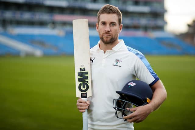Yorkshire's Dawid Malan has been back in the nets at Headingley this week. Picture by John Clifton/SWpix.com