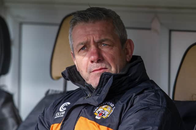 15 March  2020 .....    Castleford Tigers v  St Helens. Super League.
Tigers head coach Daryl Powell. Picture Tony Johnson