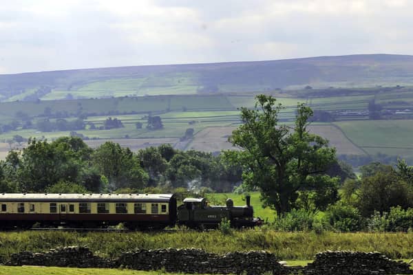 The Wensleydale Railway running through the ever popular Yorkshire Dales