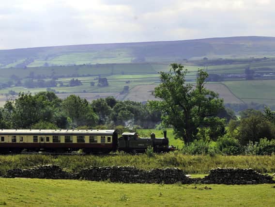 The Wensleydale Railway running through the ever popular Yorkshire Dales