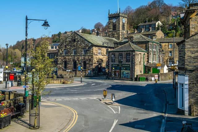 Towns, such as Holmfirth, pictured, appeal to buyers who want countryside on the doorstep