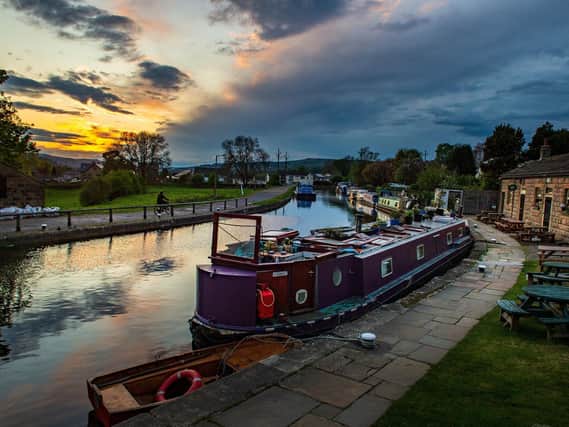 The canal close to the Five Rise Locks at Bingley looking picturesque at sunset. Technical details: Nikon D4, 24-70mm lens, exposure of 1/125th second at f7, ISO 500. Picture:Bruce Rollinson