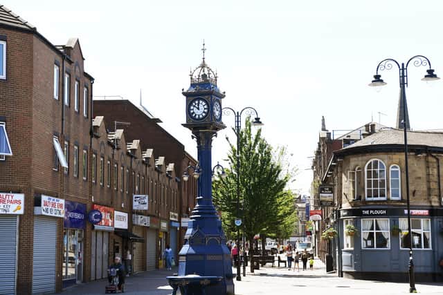 Rotherham town centre.