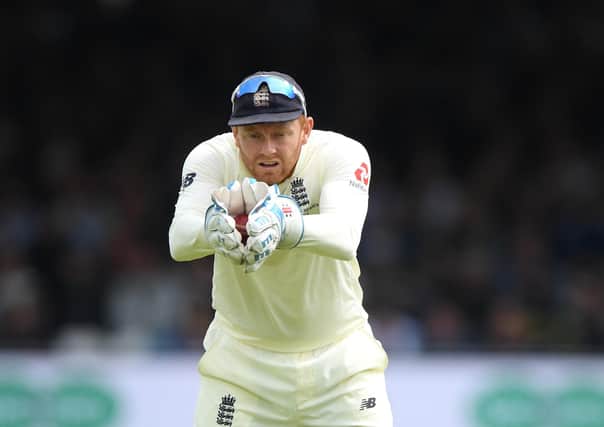 Needs backing: England wicketkeeper Jonny Bairstow. Picture: Stu Forster/Getty Images