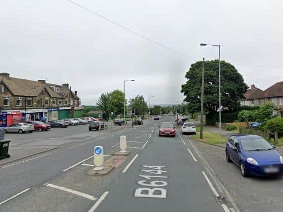 Junayd Haris, 20, was killed in a three-car crash at the junction ofHaworth Road and Chellow Grange Road in Bradford on Wednesday, May 27. Photo: Google.