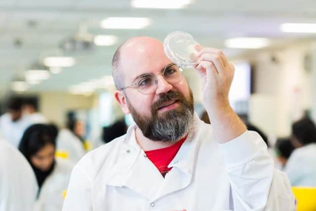 Pictured, Conor Meehan, lecturer in molecular microbiology in the Faculty of Life Sciences at the University of Bradford. Photo credit: other