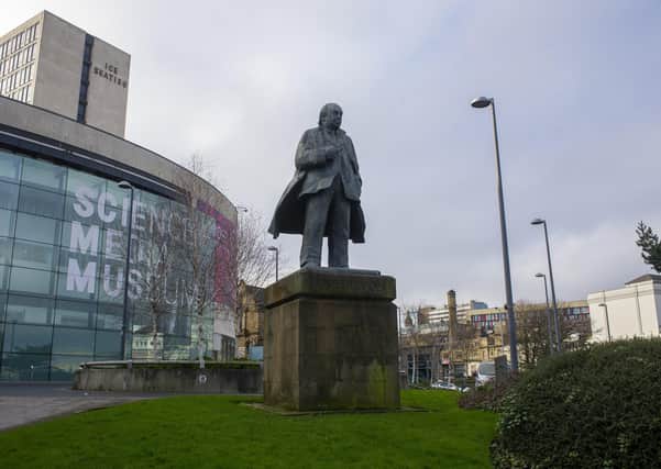 A statue of JB Priestley in Bradford - but does the city do enough to honour its BAME pioneers?