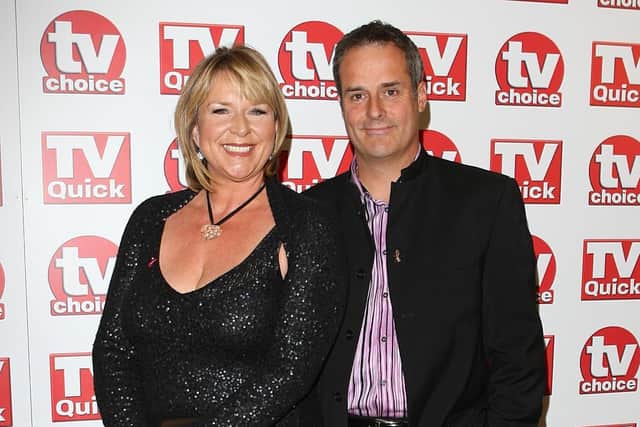 Fern Britton with Phil Vickery. Photo: Ian West/PA.
