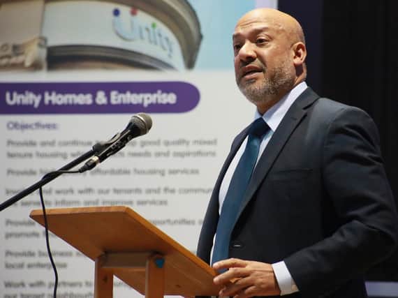 Ali Akbor, chief exective of Leeds-based housing association Unity Homes and Enterprise