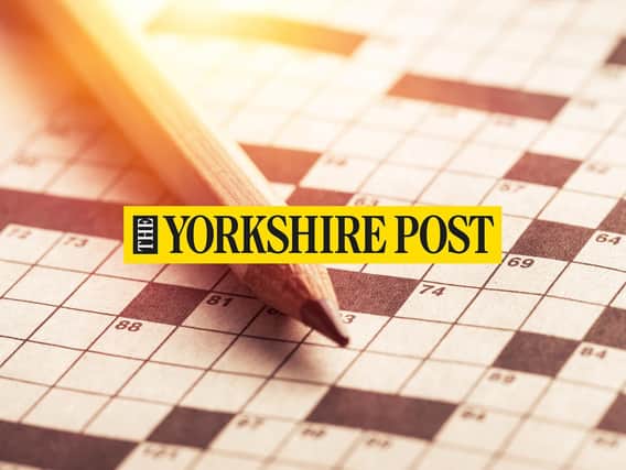 The Yorkshire Post crossword answers on Thursday, June 11, 2020