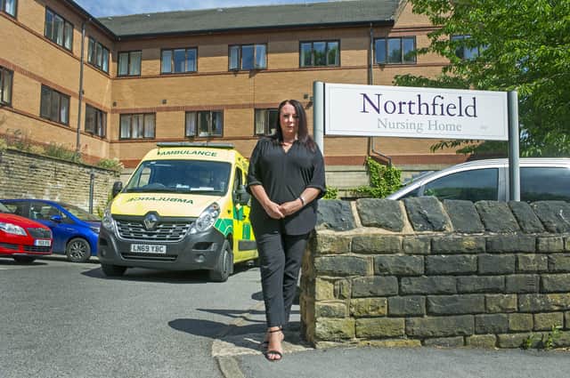 Nicola Roberts, owner of three care homes in Sheffield which have suffered 20 Covid-19 deaths, says she feels let down by Sheffield Council. Picture Tony Johnson
