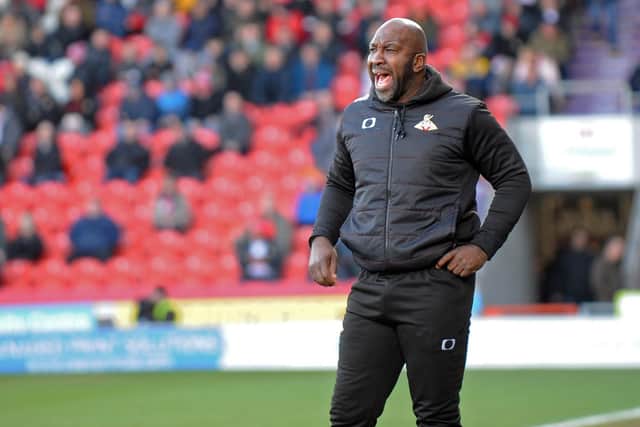 Doncaster manager Darren Moore (Picture: Marie Caley)