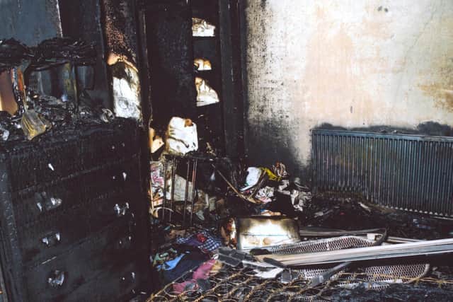 40 Osbourne Road in Birkby in Huddersfield, where people died in a house fire in the early hours of Sunday 12th May 2002. Picture: SWNS