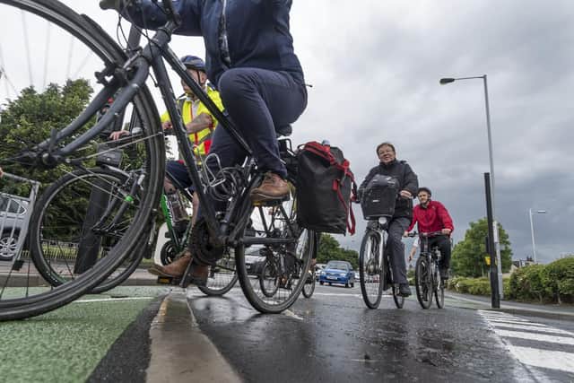 Should the needs of cyclists take precedence over those of other road users? Photo: James Hardisty.