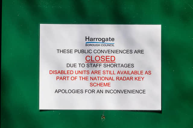 Should councils like Harrogate now be reopening public toilets?