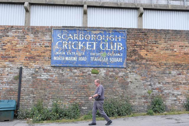Scarborough Cricket Club was quiet yesterday, the coronavirus pandemic scuppering the scheduled Copunty Championship Roses clash between Yorkshire and Lancashire. Picture: Richard Ponter