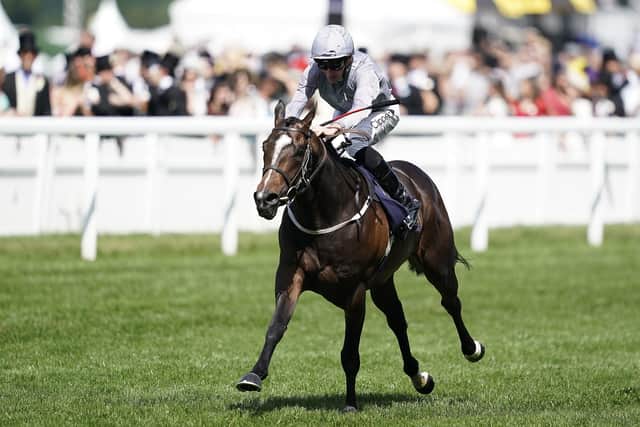 Space Traveller and Danny Tudhope go for a Royal Ascot double today.