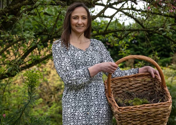 Karen Griggs who is making Forest School Packs for children at home Picture: Polly A Baldwin